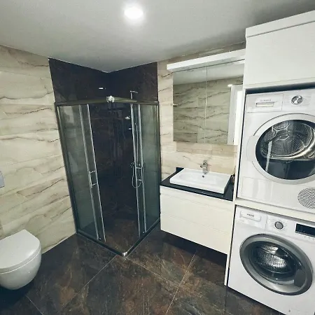 #8 Kargi - Luxerioese Duplex Mit Pool, Garten, Balkonen In Meeresnaehe